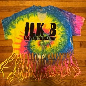 ILOVEKICKBOXING Tie Dye shirt